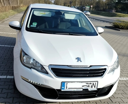 Peugeot 308 cena 31200 przebieg: 262200, rok produkcji 2015 z Piła małe 301